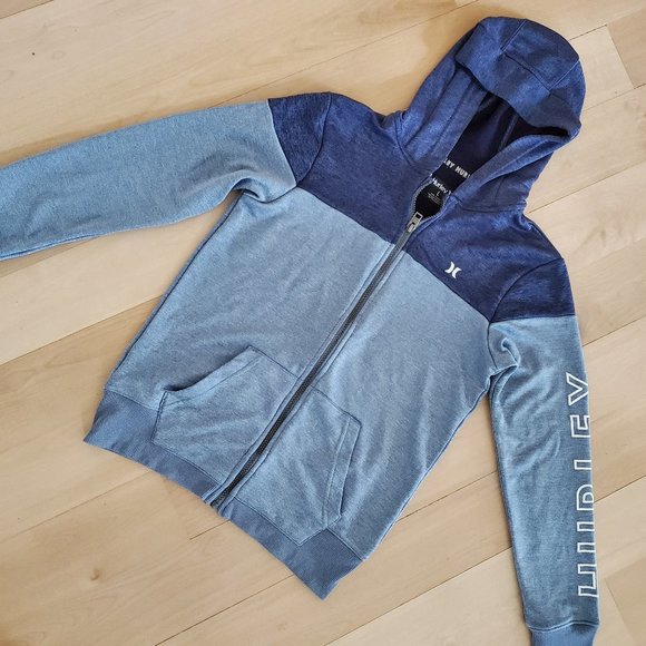 Hurley youth size L zip up hoodie. - Picture 1 of 5